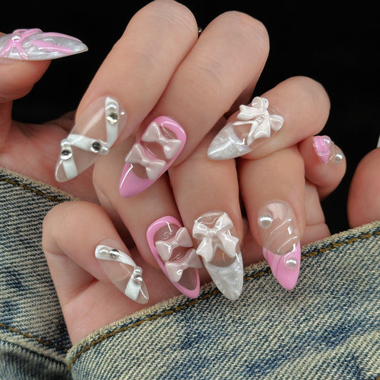 Pink Sugar Bows
