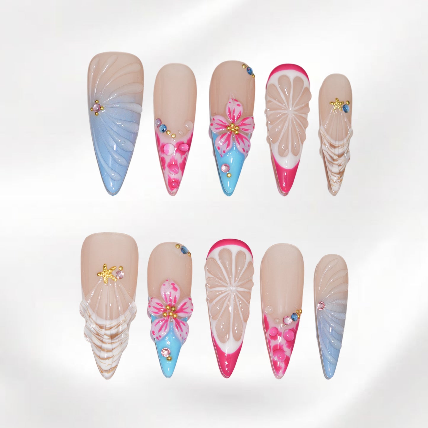 Citrus Wave (Stiletto)