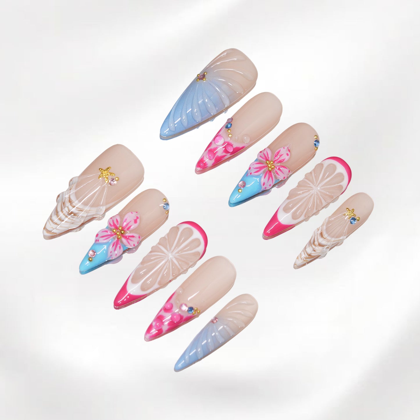 Citrus Wave (Stiletto)