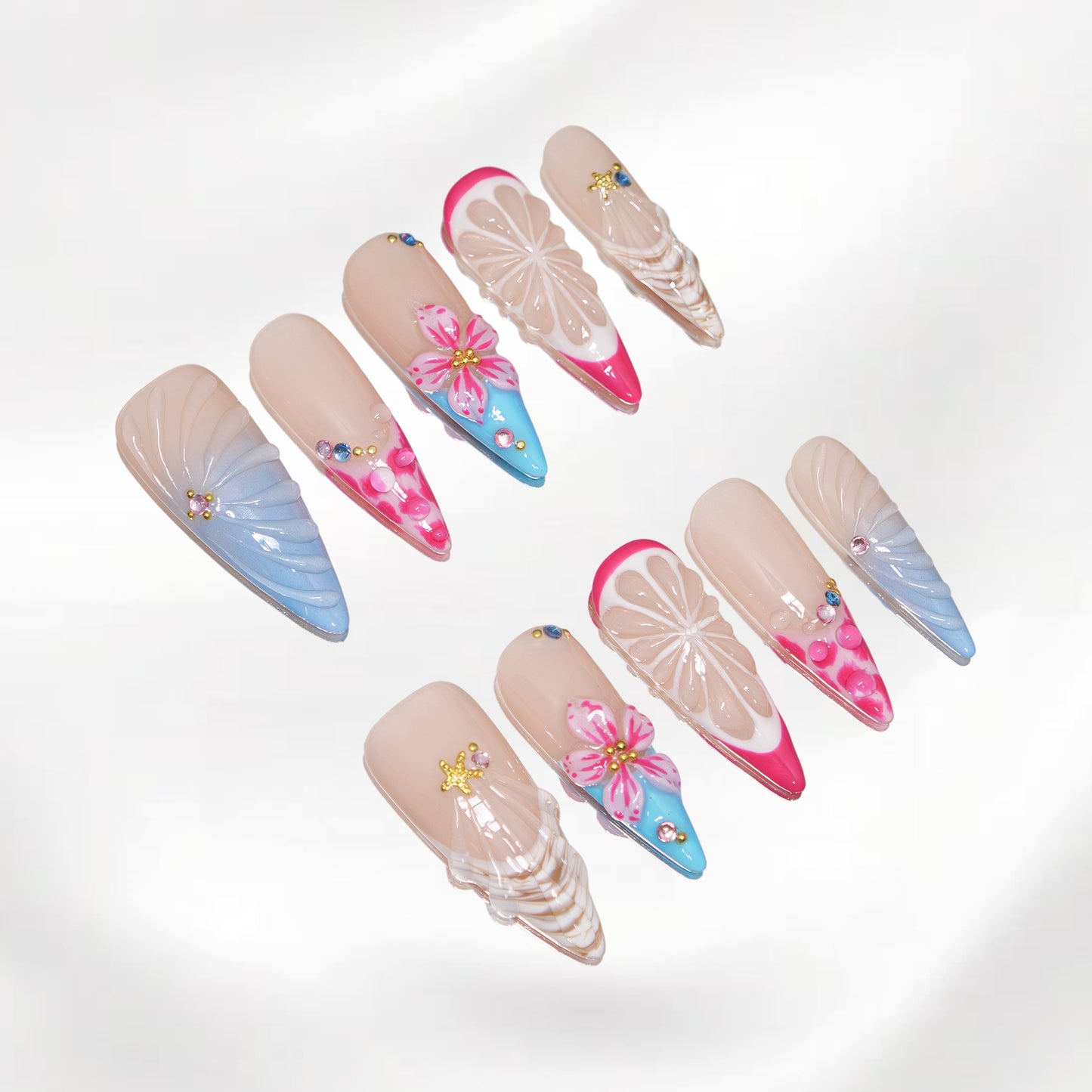Citrus Wave (Stiletto)