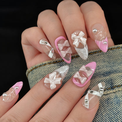 Pink Sugar Bows