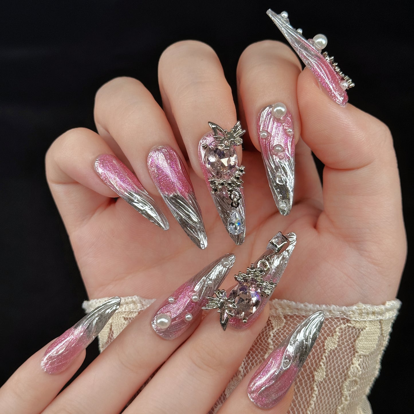 Pink Glimmer Royale