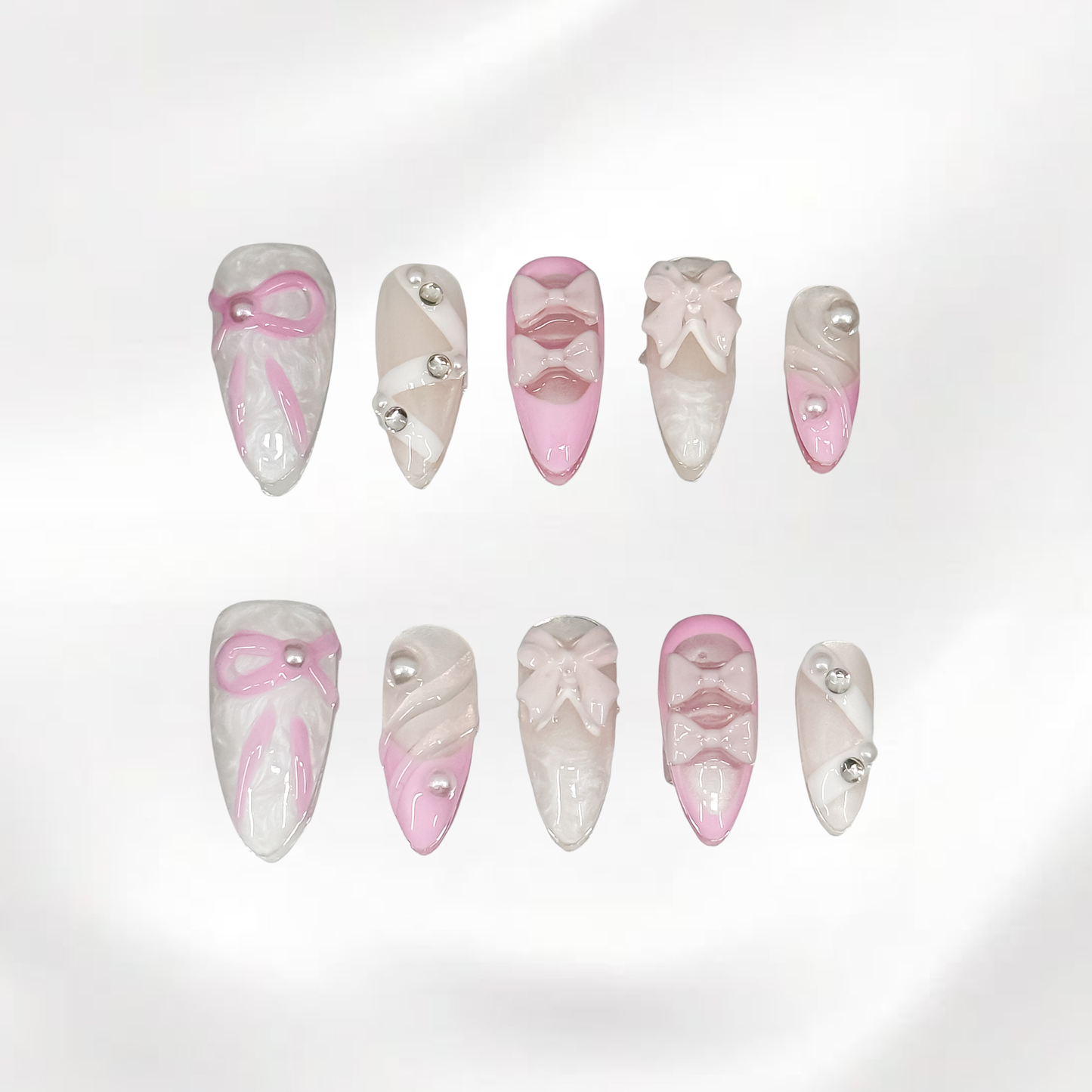 Pink Sugar Bows