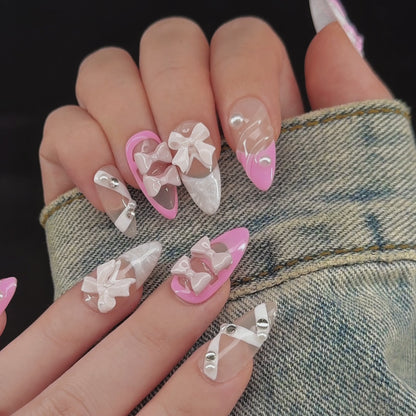 Pink Sugar Bows