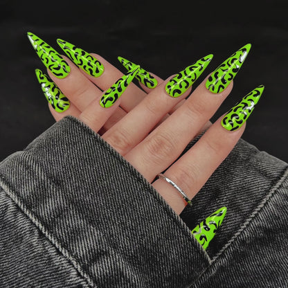 Electric Leopard Tips